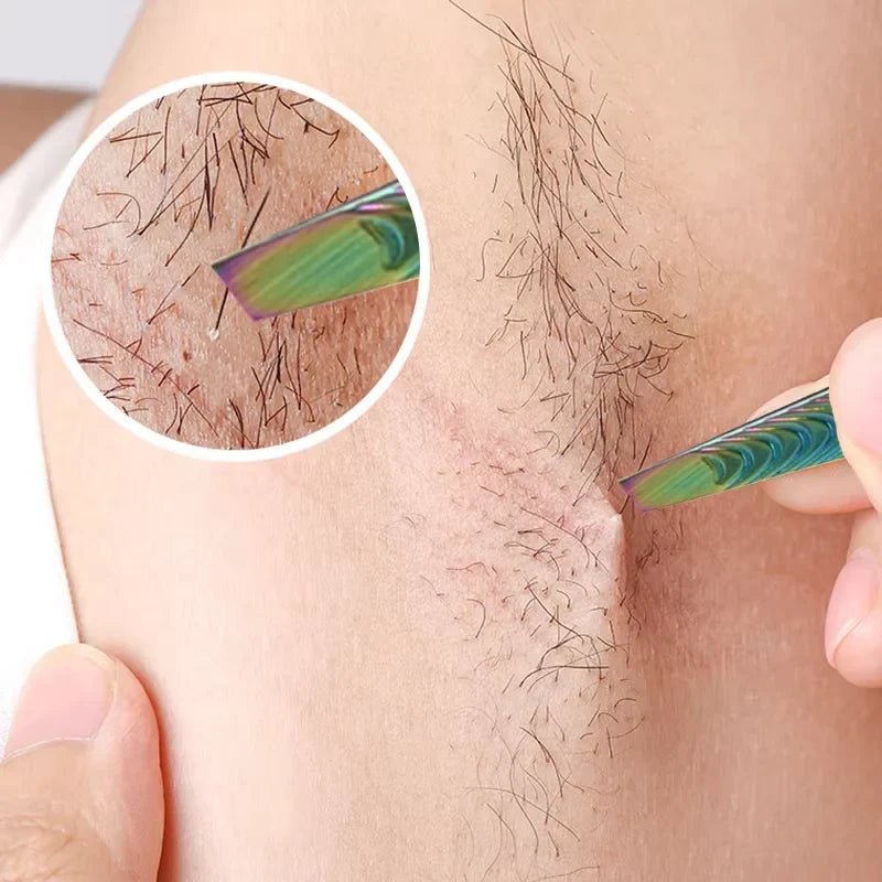 Professional Stainless Steel Tweezers – Eyebrow & Lash Tool