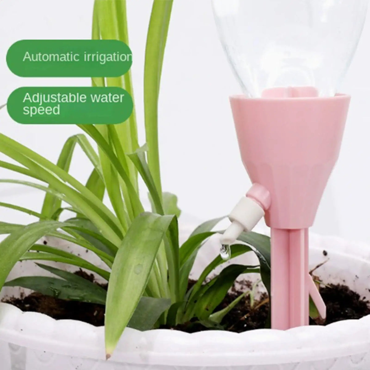 Adjustable Self-Watering Spikes – Drip Irrigation for Plants 3/6Pcs