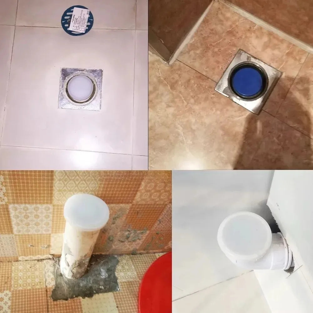 Silicone Sewer Pipe Sealing Ring Anti Odor Conical Shape Water Plug