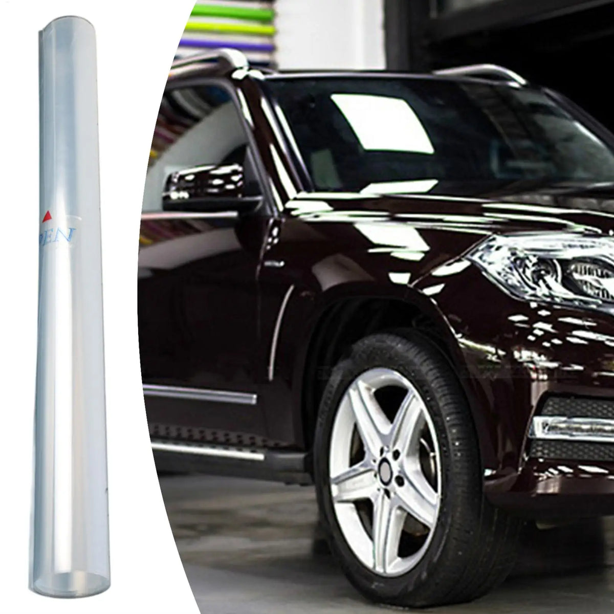 Clear Paint Protection Film UV Anti-Scratch 50×200cm – PVC
