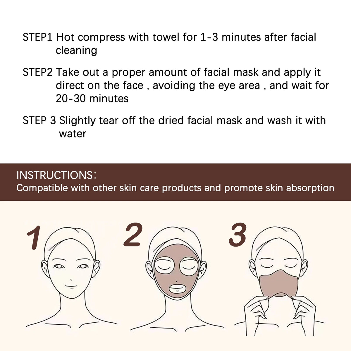 Jaysuing Facial Peel Mask – Deep Clean, Pore Minimizing 100g