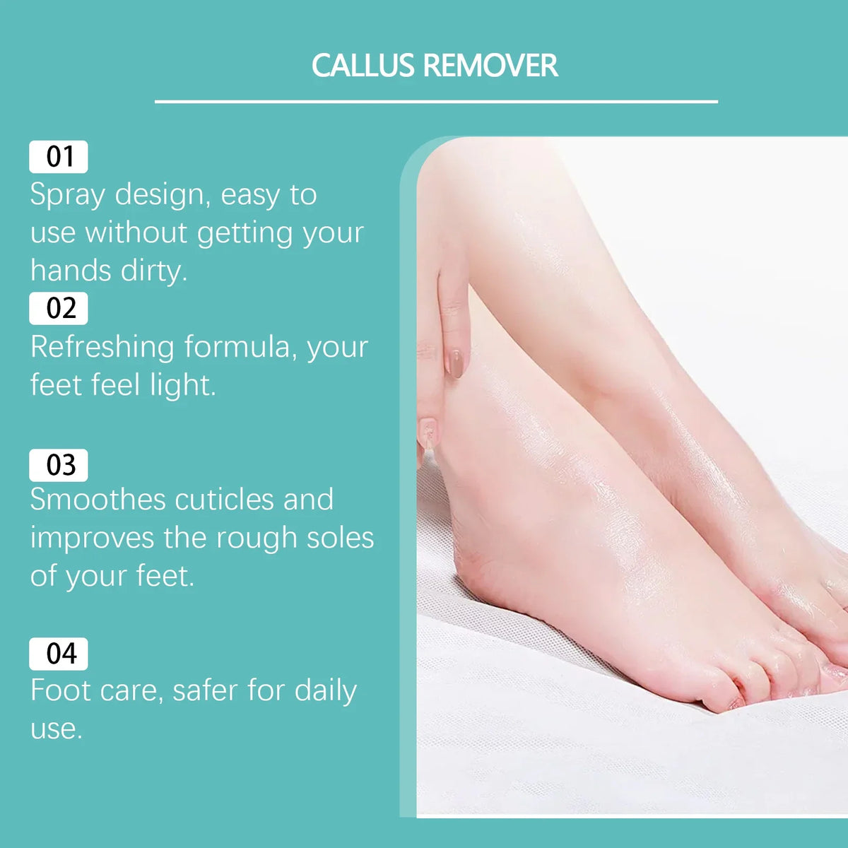 South Moon Foot Peeling Spray | Exfoliate & Soften Feet 20ml