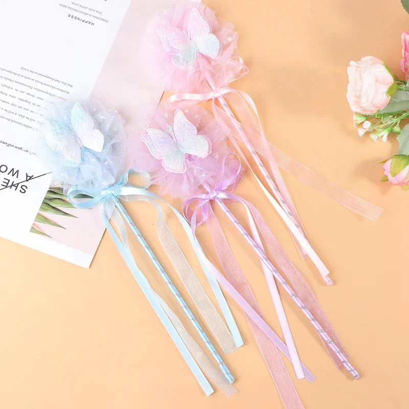 Butterfly Fairy Wand Princess Cosplay Prop for Girls