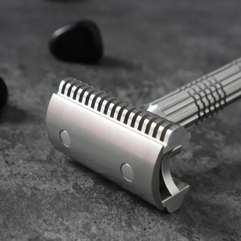2026 YAQI Men's Safety Razor Bohemia 316 Stainless Steel Adjustable