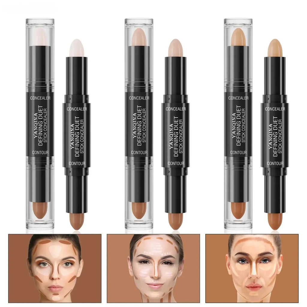 BIOAOUA Double-Head Contour & Concealer Stick | Long-Lasting
