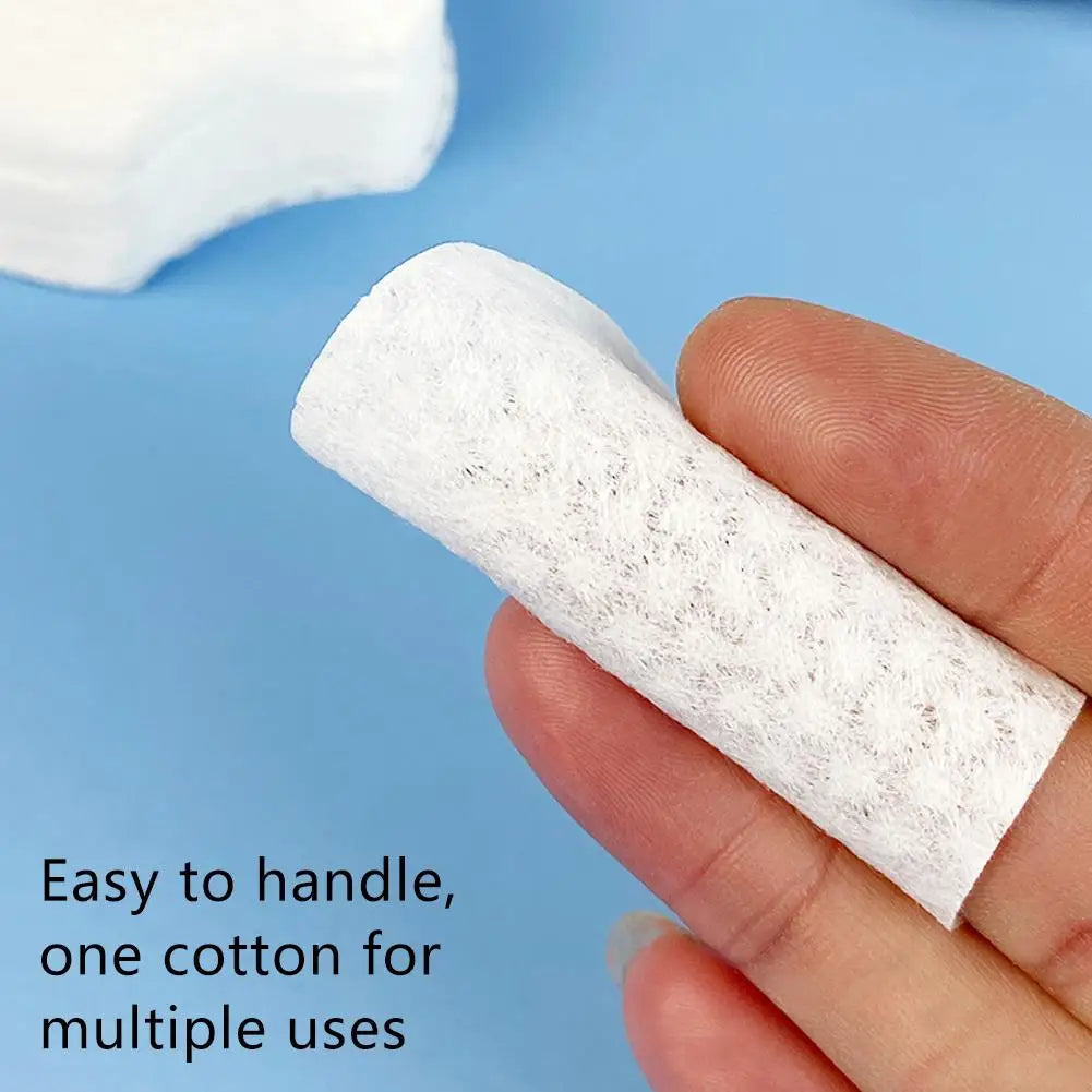 Organic Cotton Rounds for Face 300/600/1200 Count – Hypoallergenic