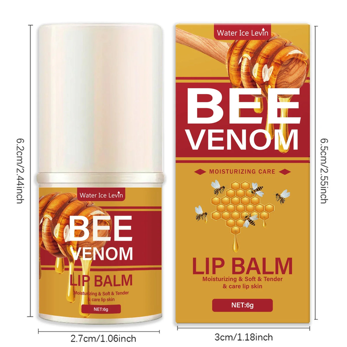 Bee Venom Lip Balm – Hydrating, Moisturizing & Shiny
