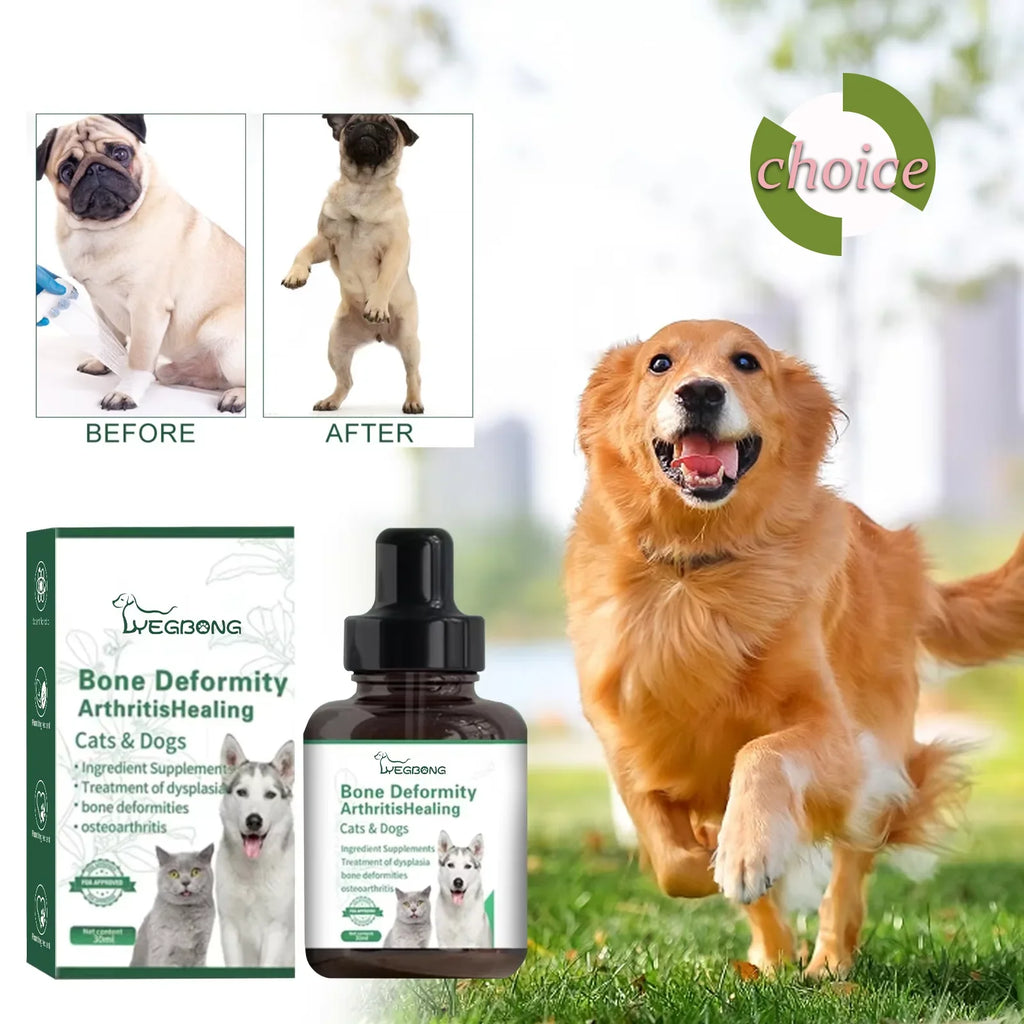 Yegbong Dog Joint Care Drops | Hip & Bone Supplement