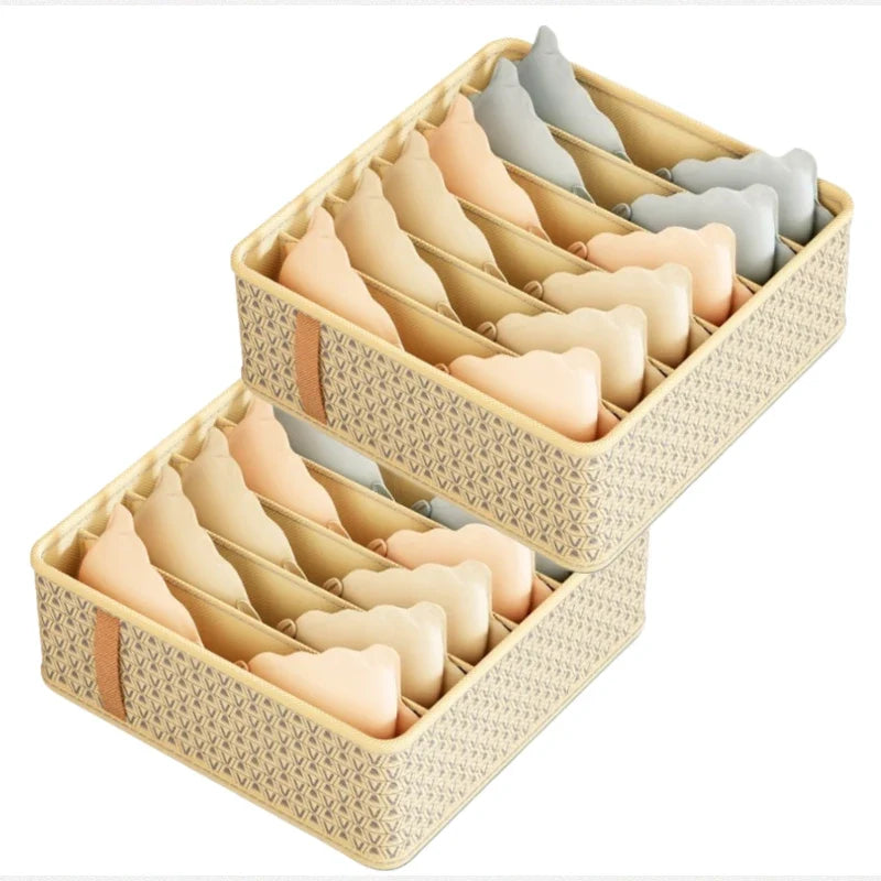 Closet Organizer Underwear Drawer Socks Bra Clothing Storage Box