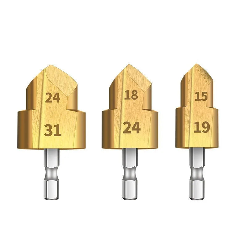 Stepped Drill Bit for PVC PPR Pipe – 20/25/32mm Core Tool