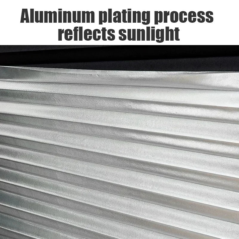 Self-Adhesive Pleated Window Blind | No-Drill Privacy Shade