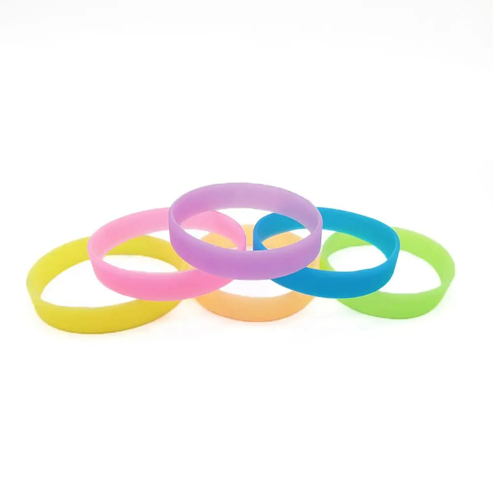 Luminous Silicone Sports Wristband – Glow Fitness Bracelet