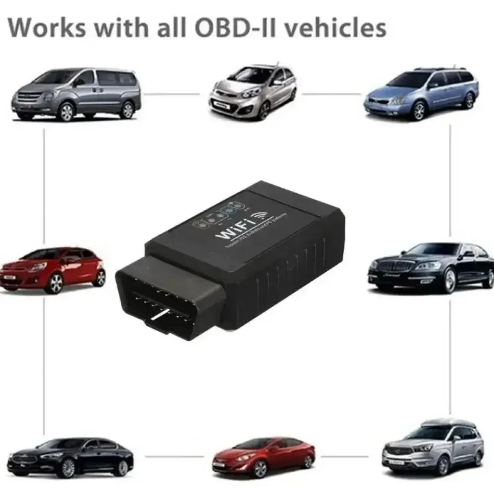OBD2 WiFi ELM327 V1.5 Scanner – iOS & Android Code Reader