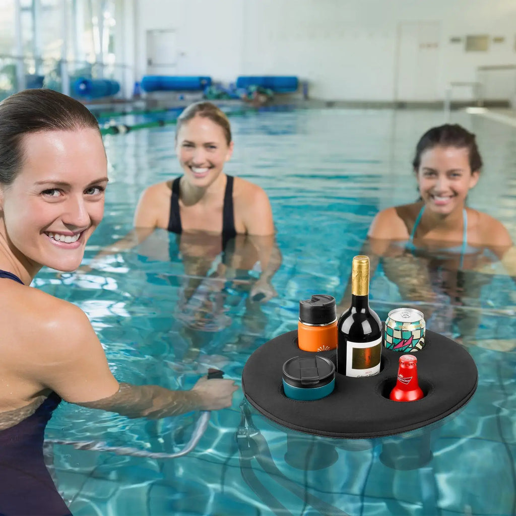 5-Hole Floating Drink Holder for Pool, Spa & Hot Tub