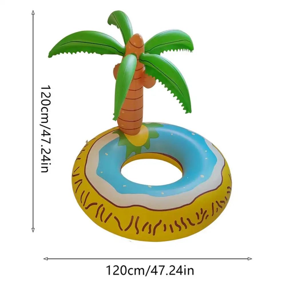 Giant Tropical Chair Pool Float – 48" Inflatable Summer Floatie