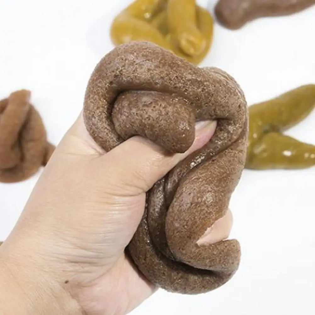 Simulated Feces Prank Props Fake Dog Poop Stress-relieving Toys Play