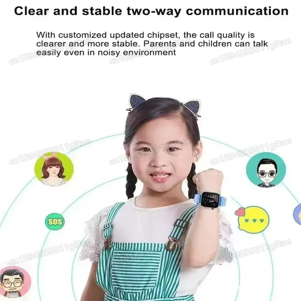 Smart Watch Kids GPS WIFI Video Call SOS APP Download Child