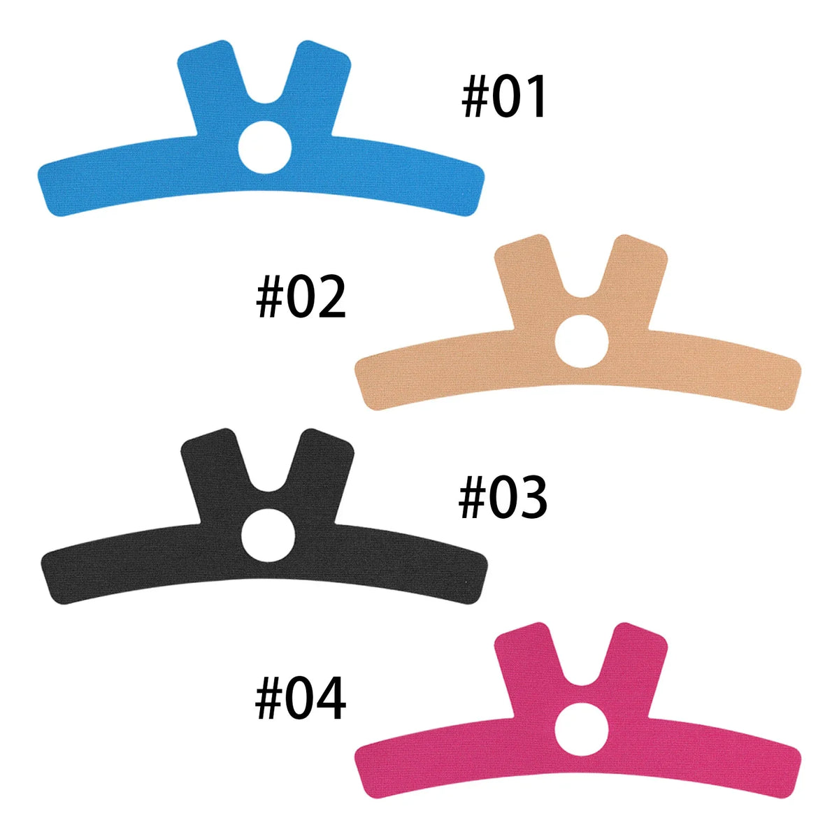 Unisex Precut Kinesiology Tape Breathable Mesh Elastic Sports Neck