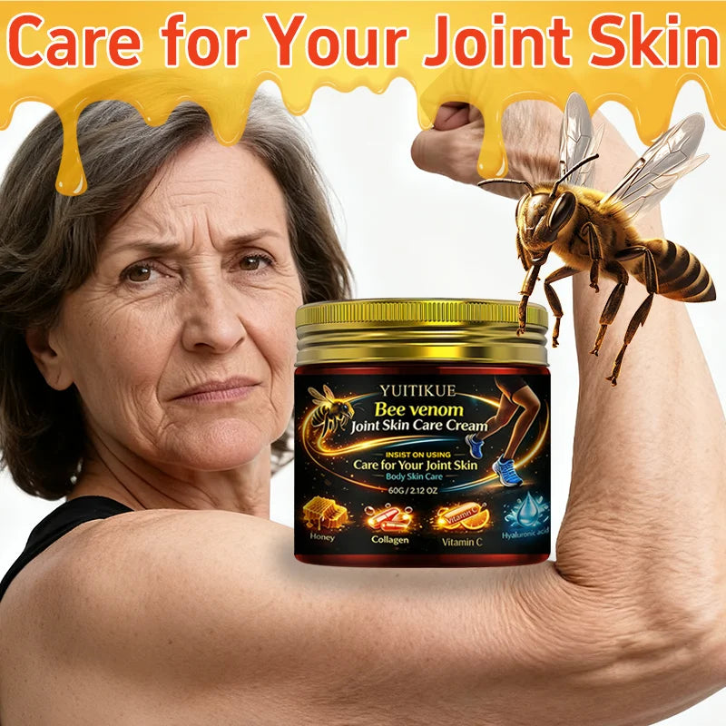 YUITIKUE Bee Venom Body Cream – Collagen & Hyaluronic Acid