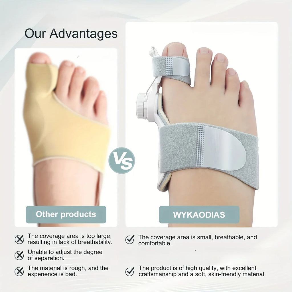Adjustable Toe Alignment Orthotic Corrector | Cushion Support