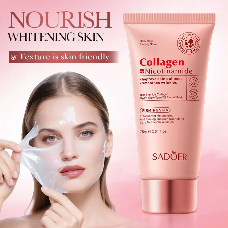 SADOER Niacinamide Collagen Deeply Hydrating Wrapping Peel Off Facial