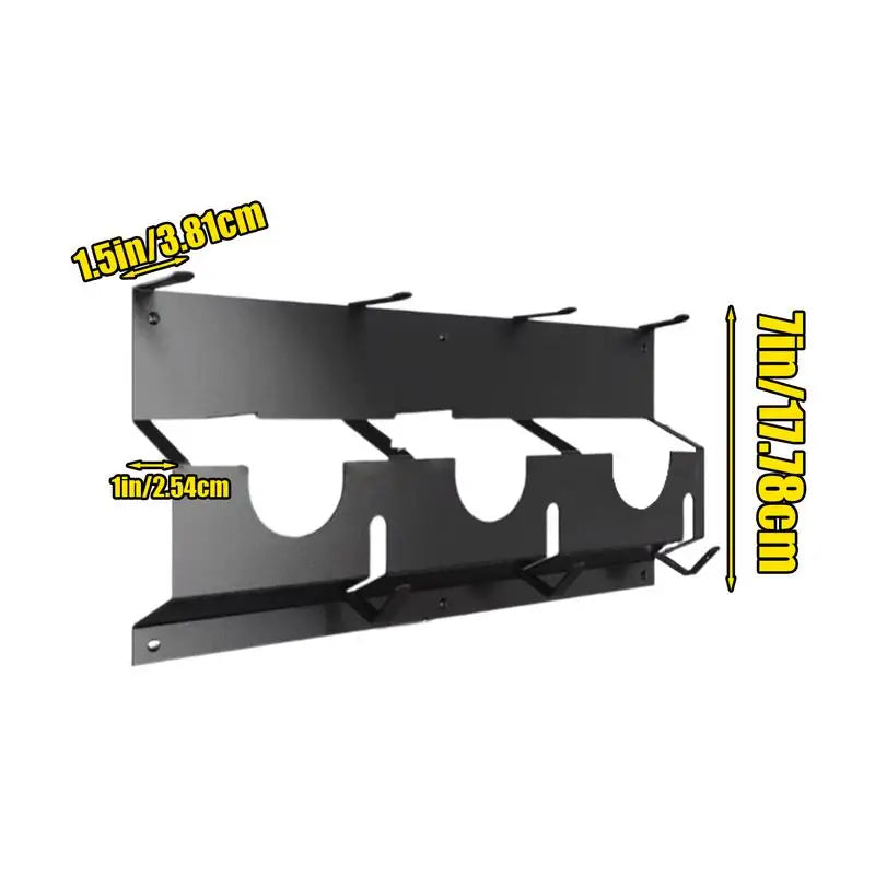 Angle Grinder Wall Mount Storage Rack | Carbon Steel