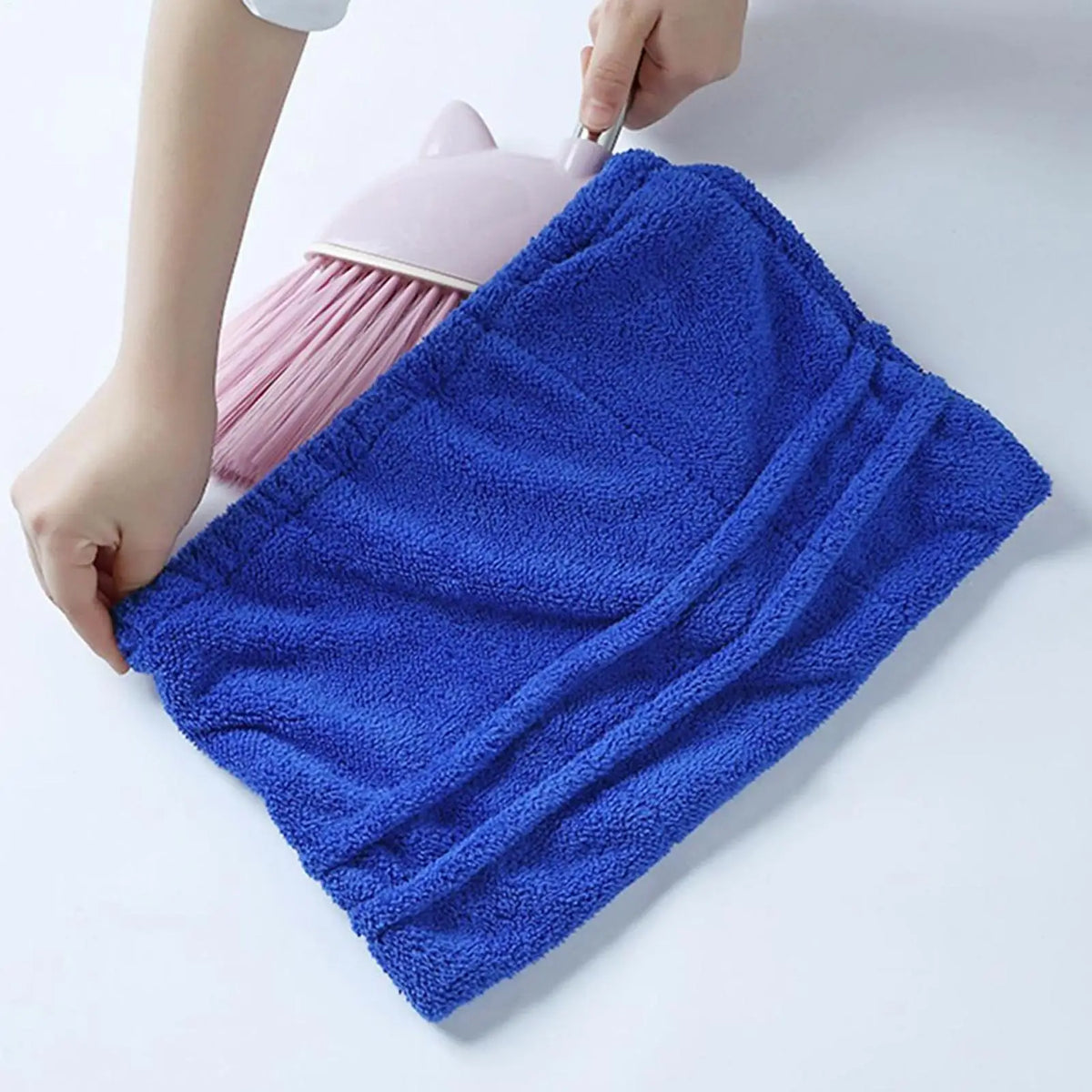 Microfiber Broom Cover Replacement – Wet & Dry Floor Cleaning