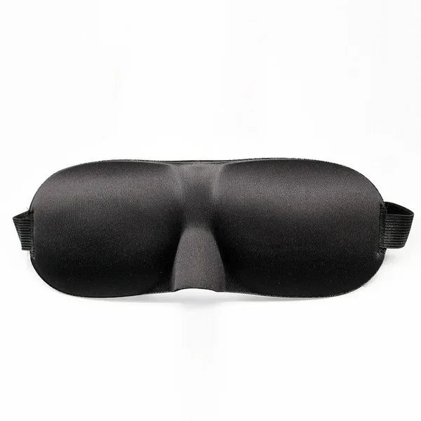 3D Sleep Mask Adjustable Blindfold Eye Cover – Men & Women