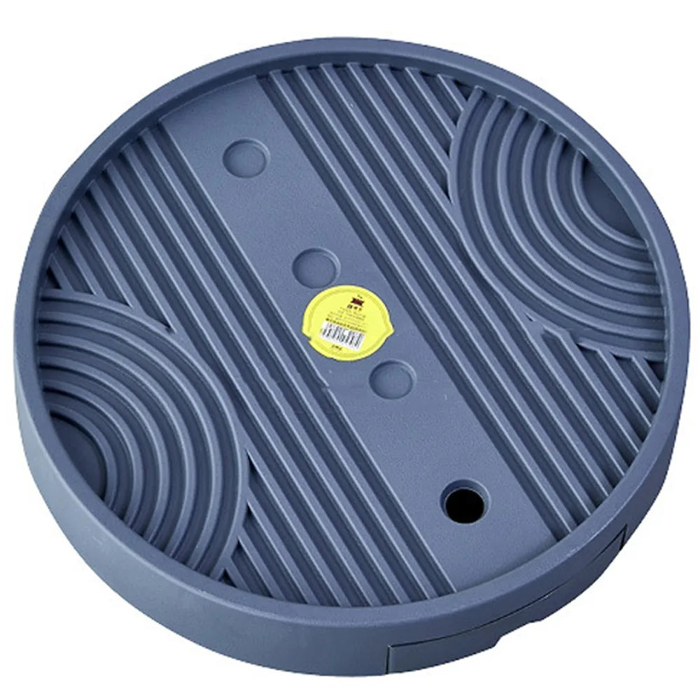 Round Movable Plant Stand with Drainage Tray | Heavy Duty