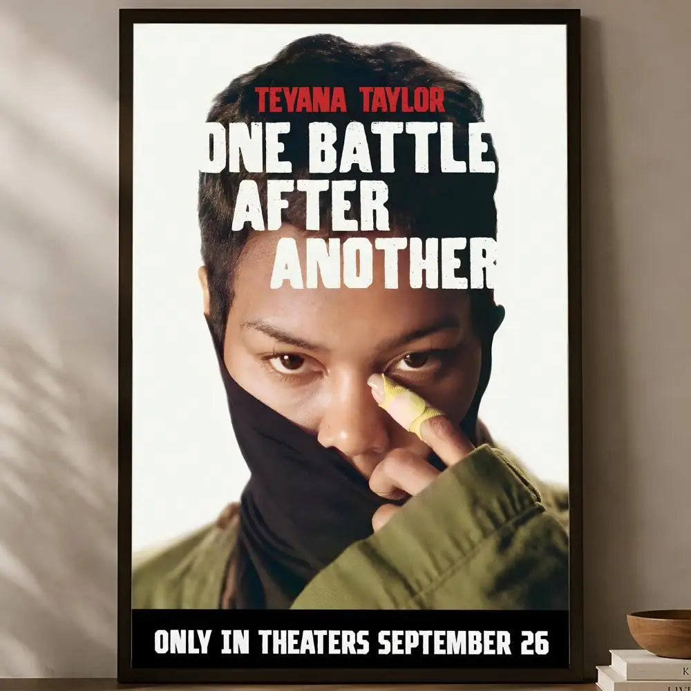 One Battle After Another Movie Poster – HD Self-Stick PVC Wall Art