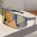 Oversized Semi-Rimless Sports Sunglasses Women Cycling Shades
