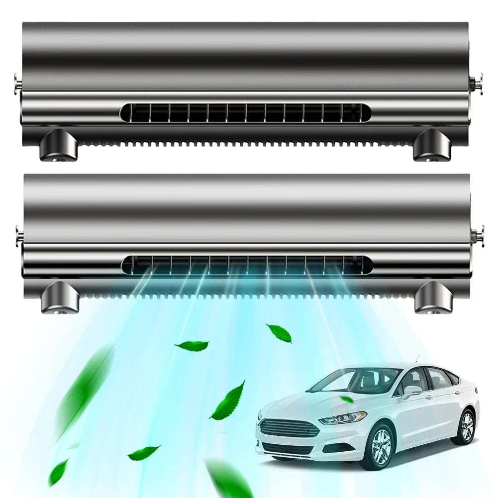 USB Car Rear Headrest Cooling Fan – 3-Speed Seat Ventilator