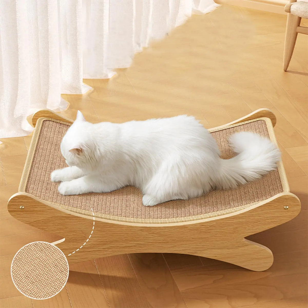 Cat Scratch Pad 1 Lounge Bed Breathable Wear-resistant Nest Indoor