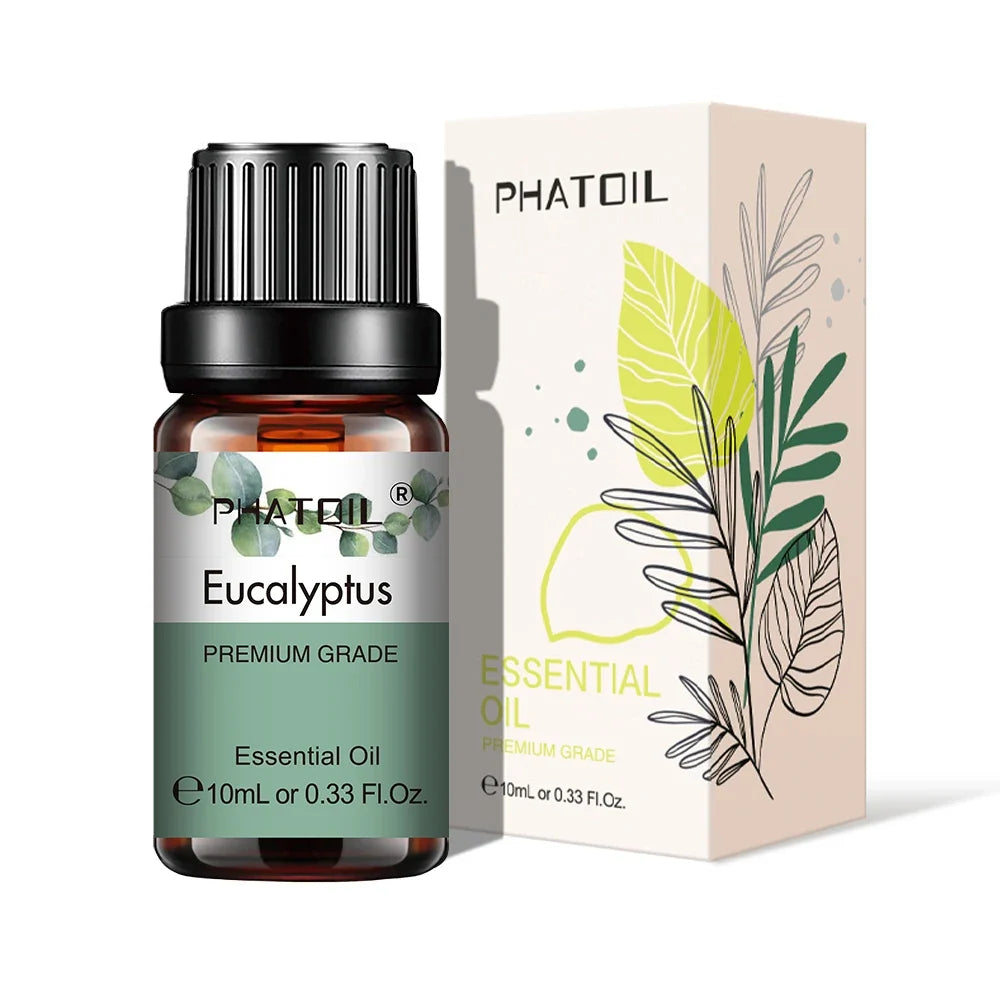PHATOIL 10ml Pure Essential Oil – Diffuser & Aromatherapy