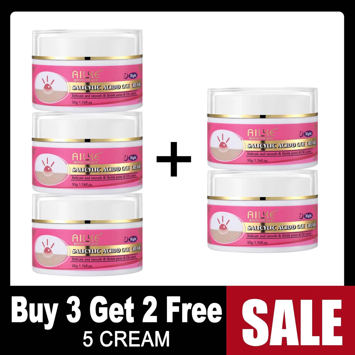 AILKE Brightening Face Cream – Blemish & Dark Spot Cream 50ml