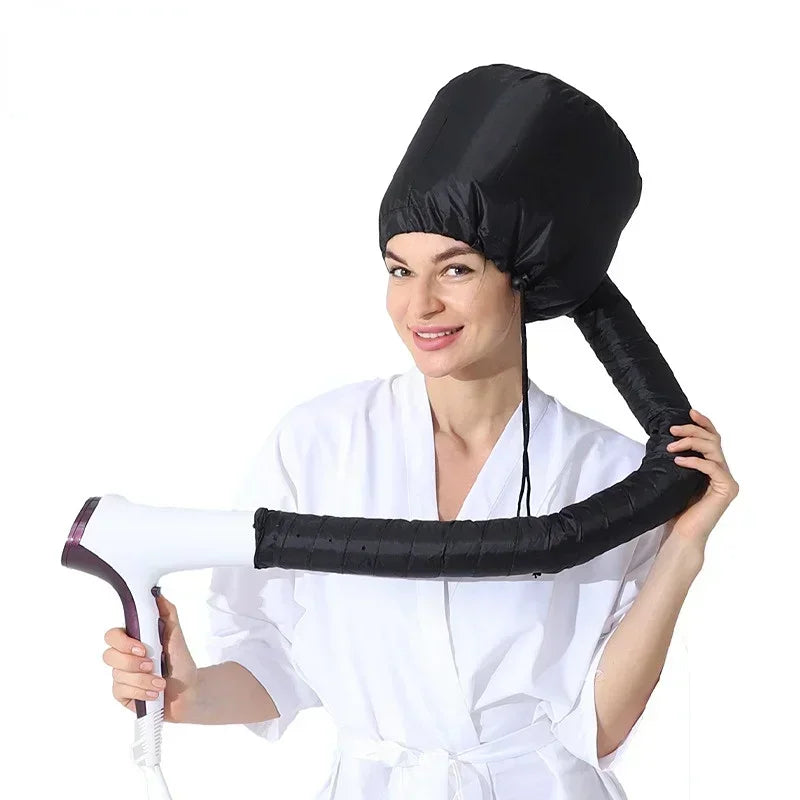 Portable Hair Bonnet Dryer Cap – Fast Dry & Deep Conditioning