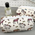 Cute Pony Kawaii Pencil Case – Large Capacity Stationery Bag