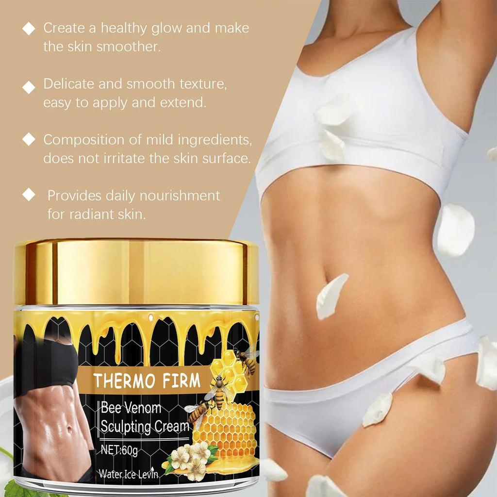Bee Venom Sculpting Body Cream – Collagen & Hyaluronic Acid