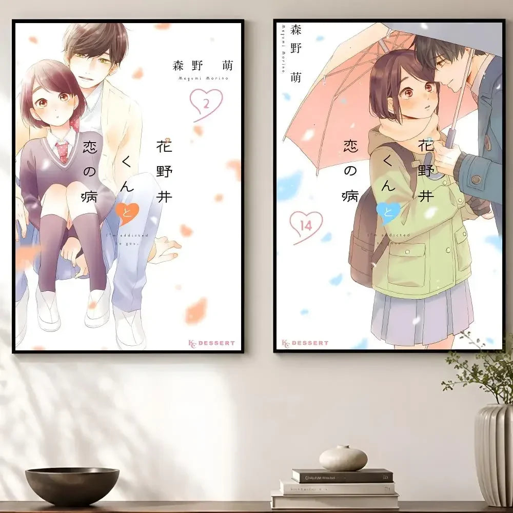 Hananoi-kun to Koi no Yamai Poster – Waterproof Self-Adhesive