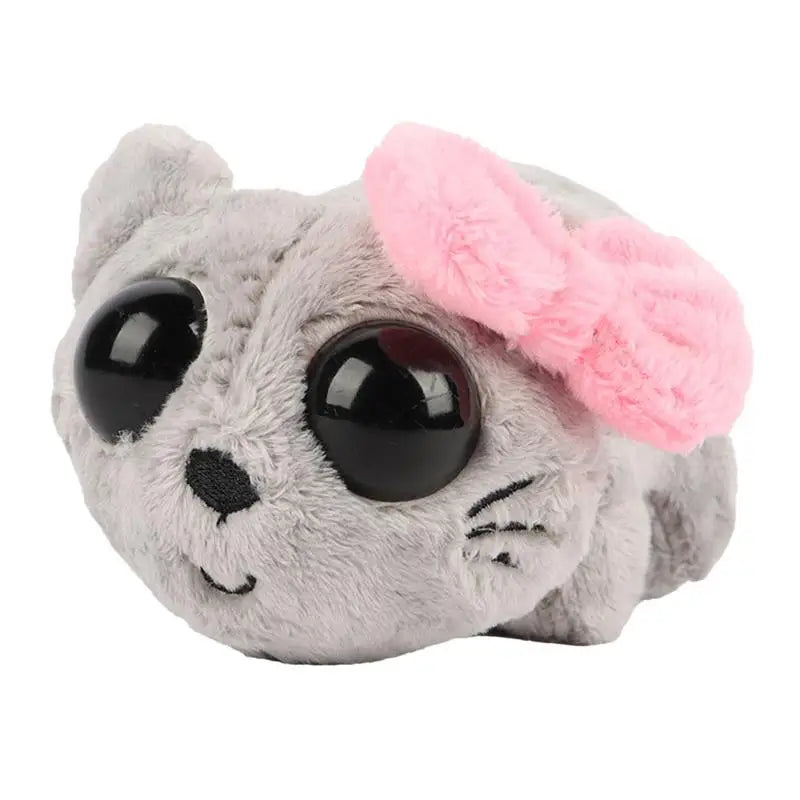 Sad Hamster Plush Toy Doll Built-in Violin Sound Soft Cuddly Cute