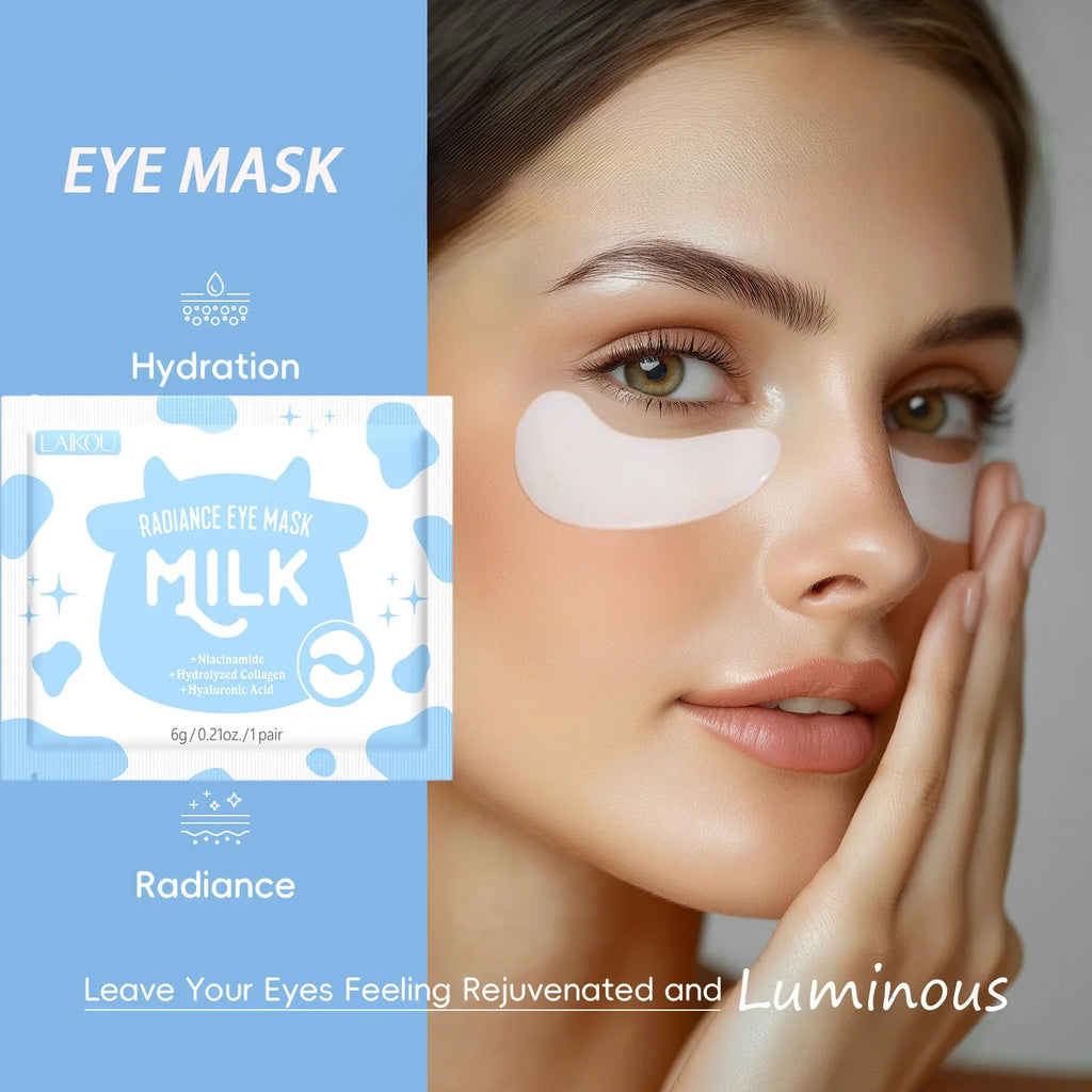 LAIKOU Sakura, Milk & 24K Gold Eye Patches – Dark Circles