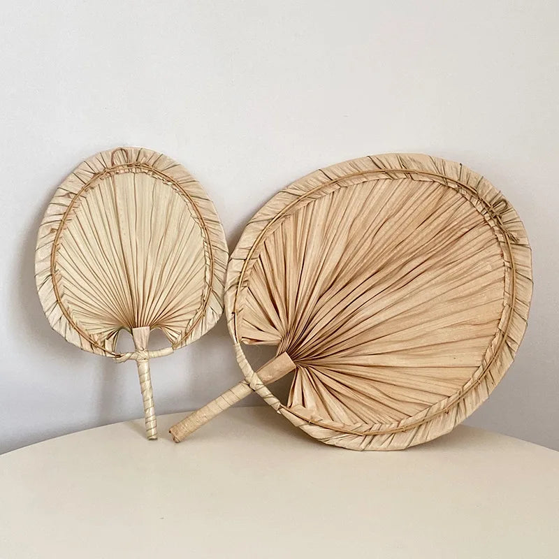 Chinese Pure Hand Woven Craft Fan Summer Mosquito Repellent Natural
