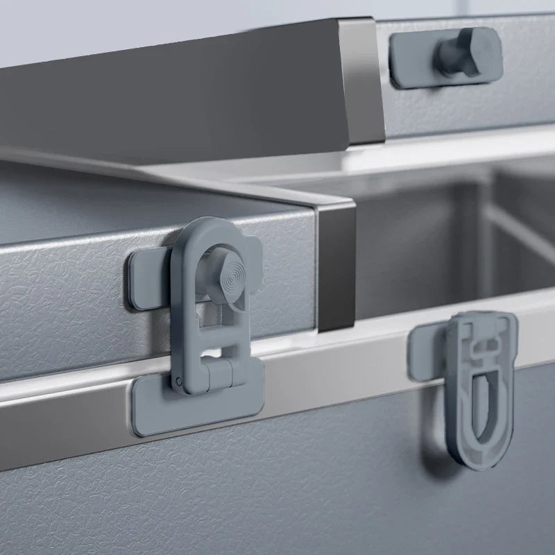 Multifunction Useful Refrigerator Door Latch Plastic Baby Safety Lock