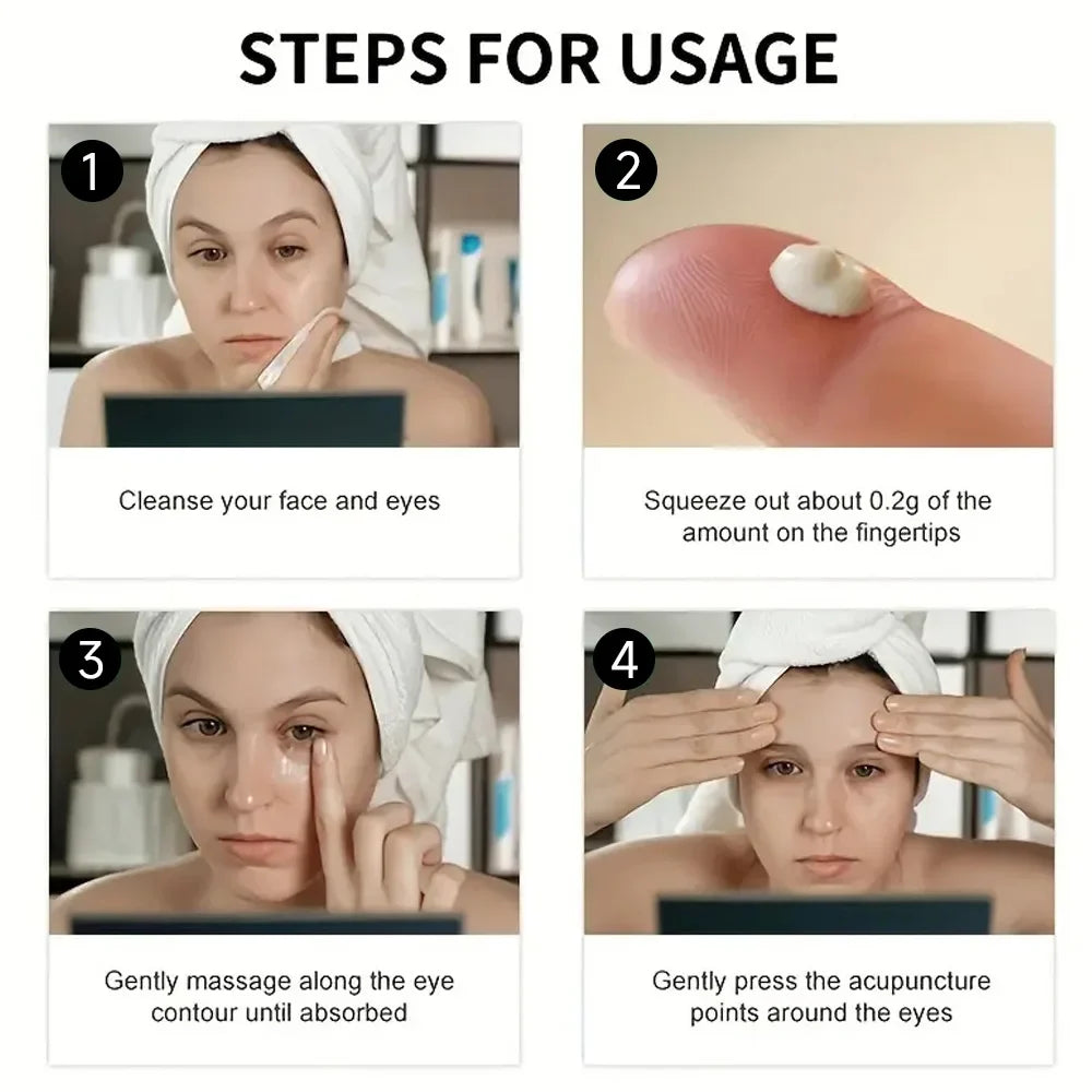 YOUNGCOME Nicotinamide Eye Cream – Hyaluronic Acid & Retinol
