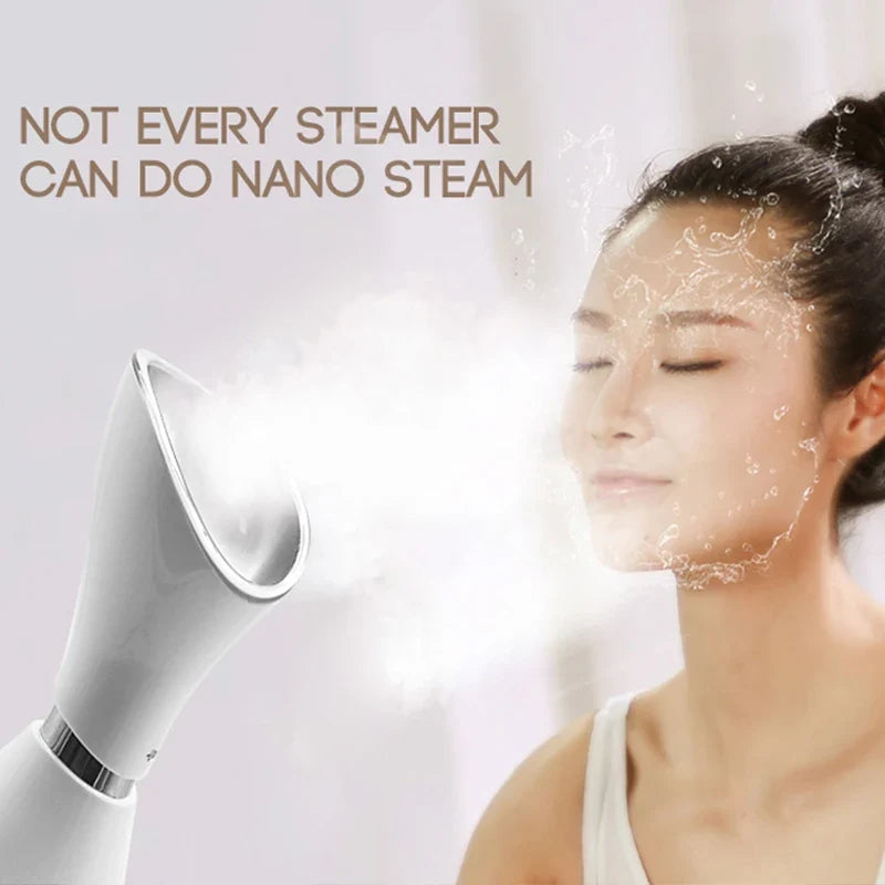 Ionic Nano Facial Steamer | Portable Warm Mist Face Steamer