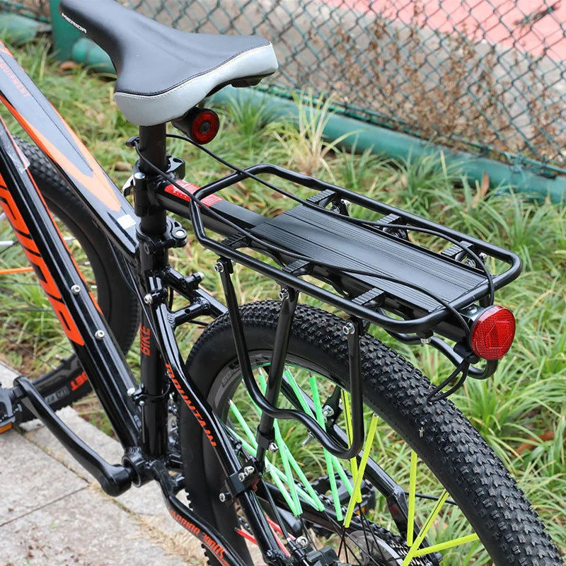 Aluminum Alloy Bike Rear Rack – Quick-Release Cargo Carrier