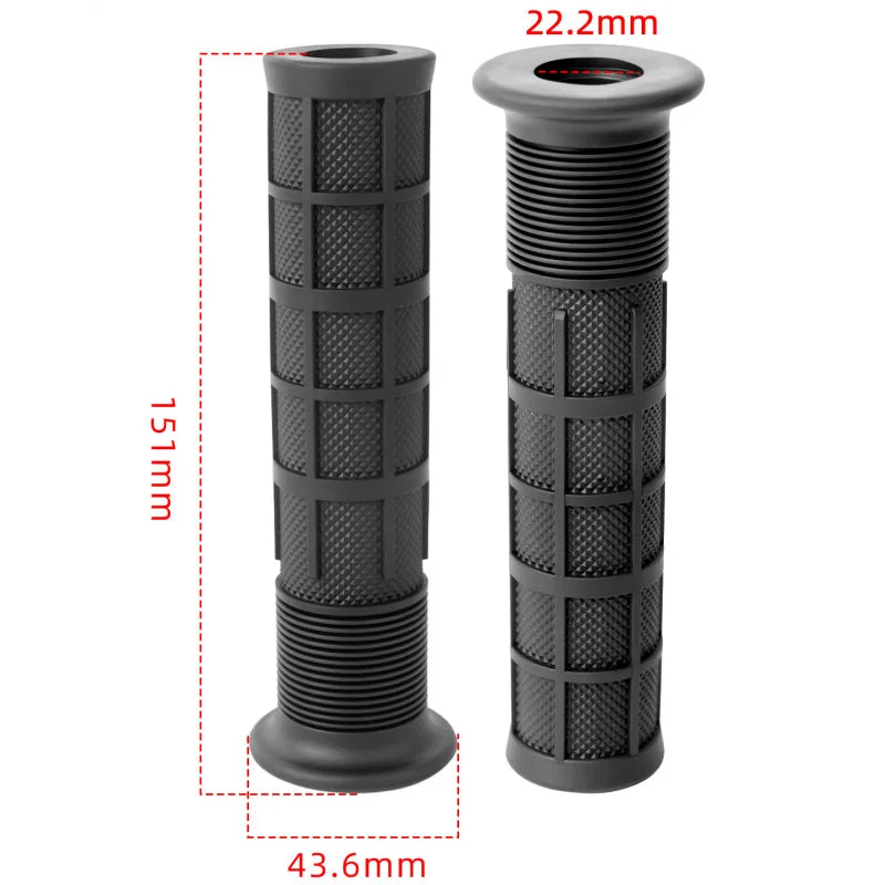 TPE Camo Bike Handlebar Grips – Anti-Slip & Shock-Absorbing