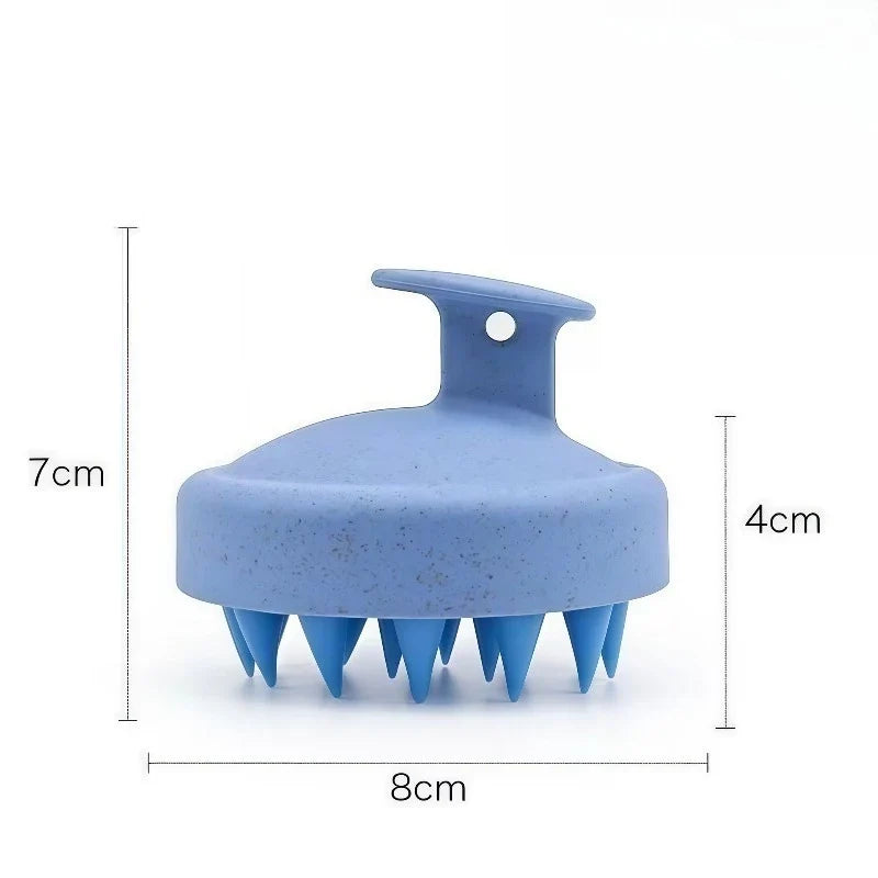 Silicone Scalp Massage Comb – Shampoo & Bath Shower Brush