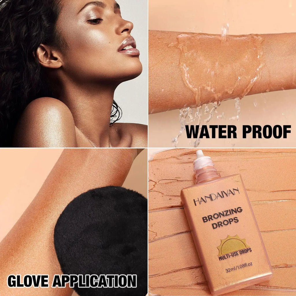 Handaiyan Matte Liquid Bronzer – Waterproof Body Tanning Cream