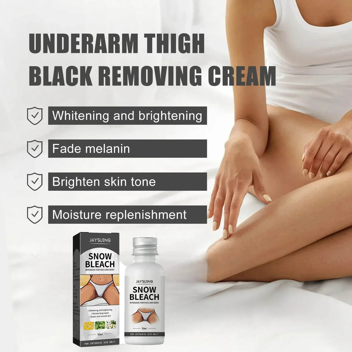 Jaysuing Brightening Body Cream – Underarm & Knee 30ml